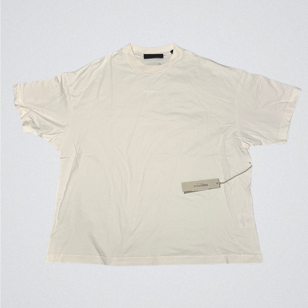 Fear of God Essentials - T-Shirt - Cloud Dancer